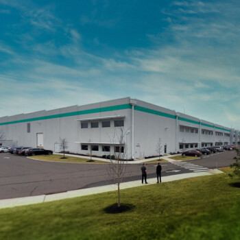 An image of the outside of the Eugia Manufacturing Facility soon to be purchased by Empower Pharma.